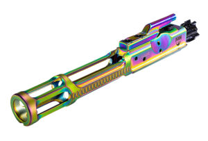 Faxon Firearms FF556BCGCNITRIDELWNCR Gunner  5.56 NATO Nitride Full Auto Chameleon