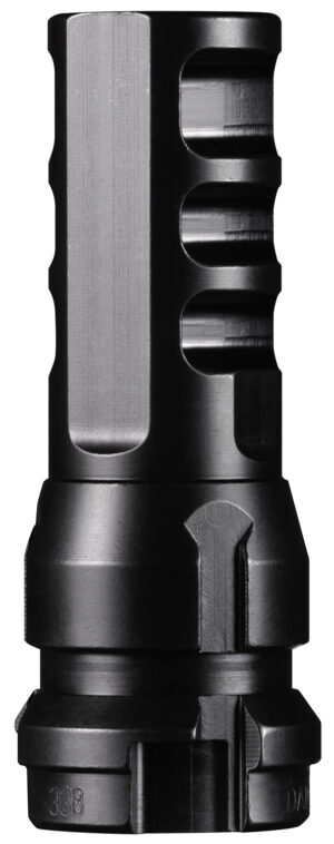 Dead Air DA104 KeyMo Muzzle Brake Black Nitride 4140 HT Alloy Steel M18X1 Threads 338 Cal