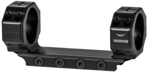 Warne 7824M Precision Mount Scope Mount/Ring Combo Black Anodized 34mm 0 MOA