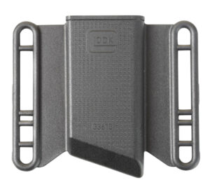 Glock MP033613 Mag Pouch  OWB Black Polymer, Belt Slide Mount Up To 2.25" Wide, Fits Glock 43 Magazines Only