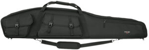 Tac Six 10949 Velocity Rifle Case 55" Black Endura w/ 600D Polyester & Lockable Zipper