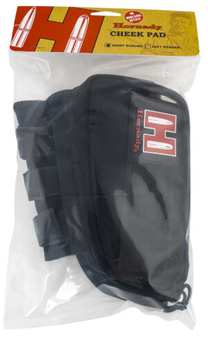 Hornady 99108 Gun Cheek Piece  Black Cordura 5rd Rifle Right Hand