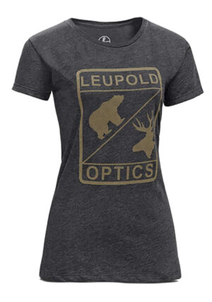 Leupold 170561 Women's L Optics Graphite Cotton/Polyester Short Sleeve XL