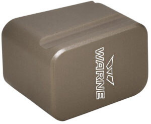 Warne 3113 Magazine Extension  made of 6061-T6 Aluminum with Hardcoat Anodized Flat Dark Earth Finish for Glock 17, 22 Magazines (Adds 5rds 9mm Luger, 4rds 40 S&W)