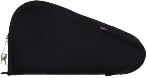 Allen 7413 Locking Handgun Case Black Endura, YKK Zippers & Foam Padding Includes 2 Keys 13" L