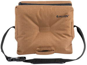 Allen 18420 Bench Shooting Bag  Empty Black/Tan 600D Polyester