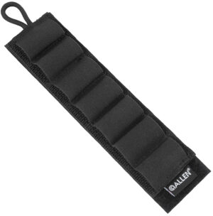 Allen 18421 Ammo Card  Black Endura 12 Gauge 7rd Velcro Mount