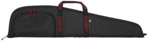 Ruger 27140 Rifle Case  40" Black Endura w/ Red Ruger Logo Accessory Pocket & Foam Padding