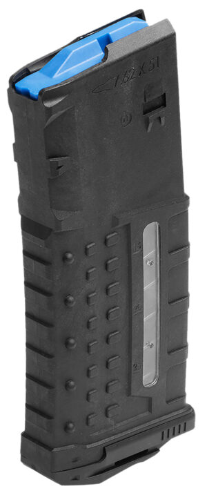 Leapers RBTDM25   25rd Windowed 308 Win Black Polymer/Steel