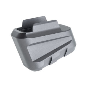 Tyrant CNC TDP320MAGEXGREY  Magazine Extension Fits Sig P320 5rd Grey Aluminum