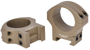 Warne 8515DE HyperLite  Dark Earth Cerakote MagnaFusion Alloy 30mm Tube Maxima/Weaver/Picatinny