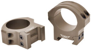 Warne 8501TM HyperLite  Dark Earth Cerakote MagnaFusion Alloy 1" Tube Picatinny Rail/Weaver/Maxima Fits Tikka