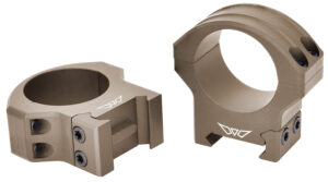 Warne 8502TM HyperLite    Matte Black MagnaFusion Alloy 1" Tube High Dovetail MOA Fits Compatible w/ Tikka T3/T3x Factory Dovetail