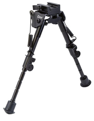 Caldwell 110140 Pic Rail XLA Fixed Bipod 6-9" Vertical Adjustment, Black Aluminum