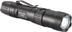 Pelican 7100 Tactical Flashlight  Black Anodized 33/348/695 Lumens White LED