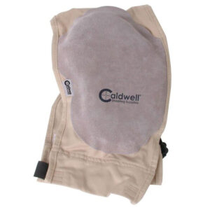 Caldwell 330110 Recoil Shield Super Mag Plus Tan Cloth w/Leather Pad