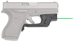 Crimson Trace 0146301 LG-443 Laserguard  Compatible w/Glock 42/43, Green Laser Black Polymer