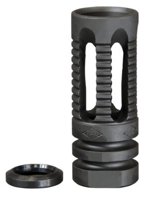 Yankee Hill 285C1 Phantom Flash Hider Black Steel with 1/2"-28 tpi Threads & 2.13" OAL for 5.56x45mm NATO AR-Platform