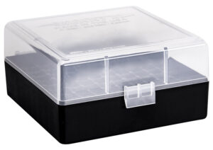 Berry's 03856 Ammo Box  223Rem/5.56NATO Clear/Black Polypropylene 100rd