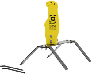 Caldwell 1178561 Auto Reset  Rifle Yellow AR500 Steel Prairie Dog Includes Ground Stakes
