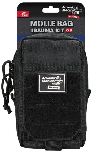 Adventure Medical Kits 20640301 MOLLE Bag Trauma Kit 0.5 Stop Bleeding Black