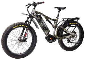 Bakcou E-bikes BS19KRYB25 Storm 25 Large Kryptek Altitude 19" w/Stand Over Height of 30.50" Frame, Sram 9sp, 40t Front & Sram 11-34t Rear Cassette Bafang M620 Ultra Motor