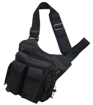 US PeaceKeeper P20307 Rapid Deployment Pack  Shoulder Sling 600D Polyester Black