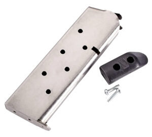 CMC Products 14141 Classic  8rd 45 ACP Fits 1911 Government Stainless/Black
