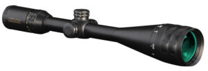 Konus 7274 KonusPro-Plus Long Range Matte Black 6-24x50mm AO 1" Tube Dual Illuminated (Blue/Red) Engraved Crosshair w/Dot Reticle